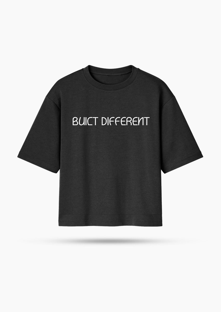 Built Different Oversized T Shirt