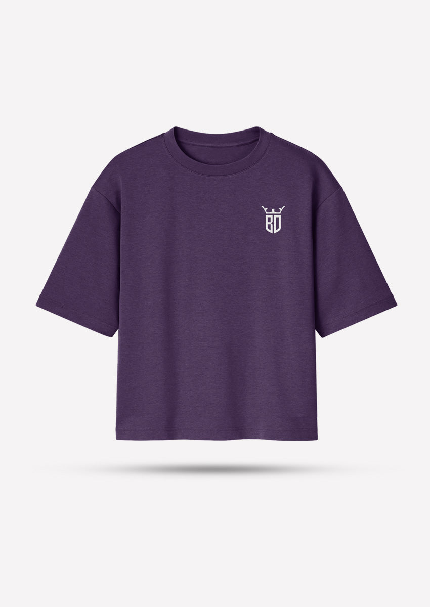 Purple Super Combed T-Shirts